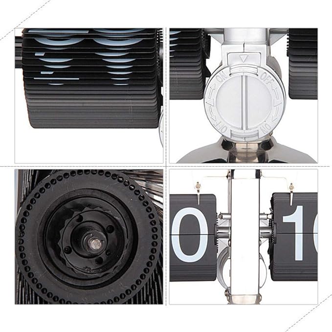 Automatic page turning mechanical clock