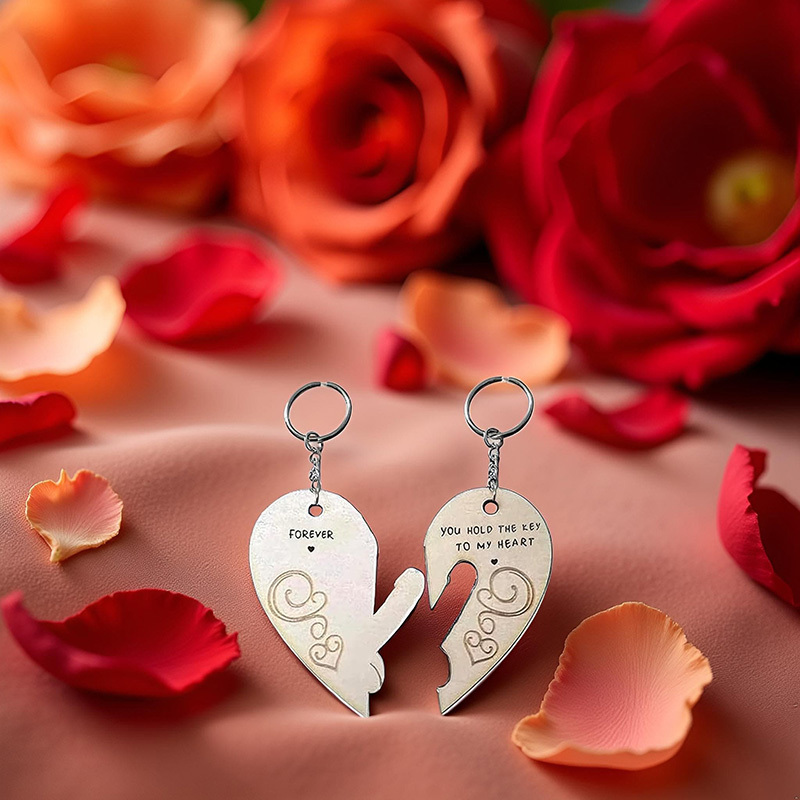 Valentine Couple Keychain
