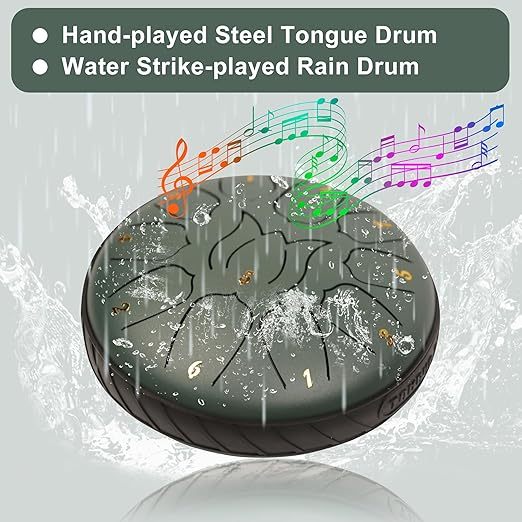 Steel Tongue Drum Rain Chime