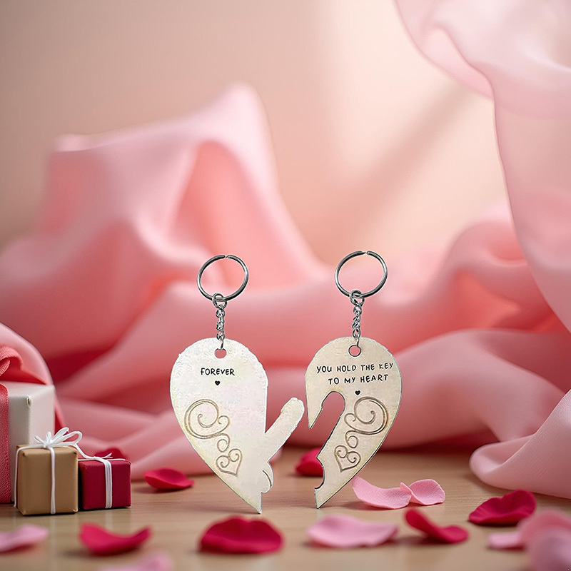 Valentine Couple Keychain