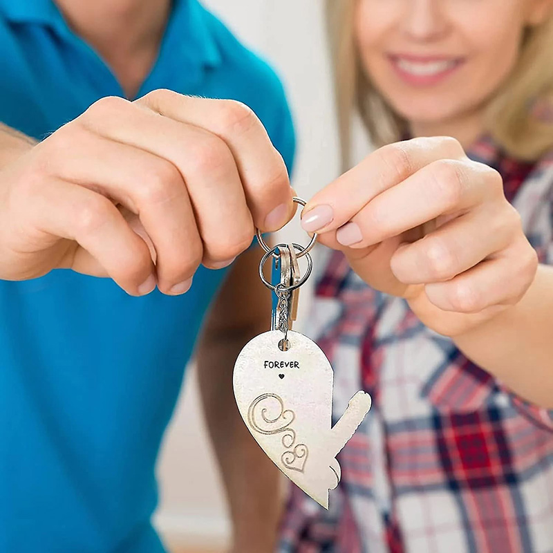 Valentine Couple Keychain