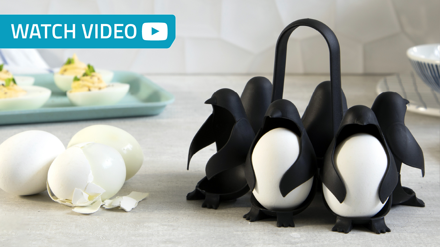 Penguin-Shaped Egg Cooker