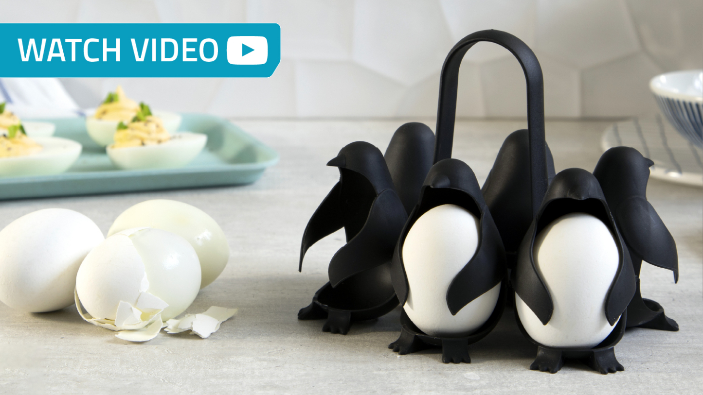 Penguin-Shaped Egg Cooker