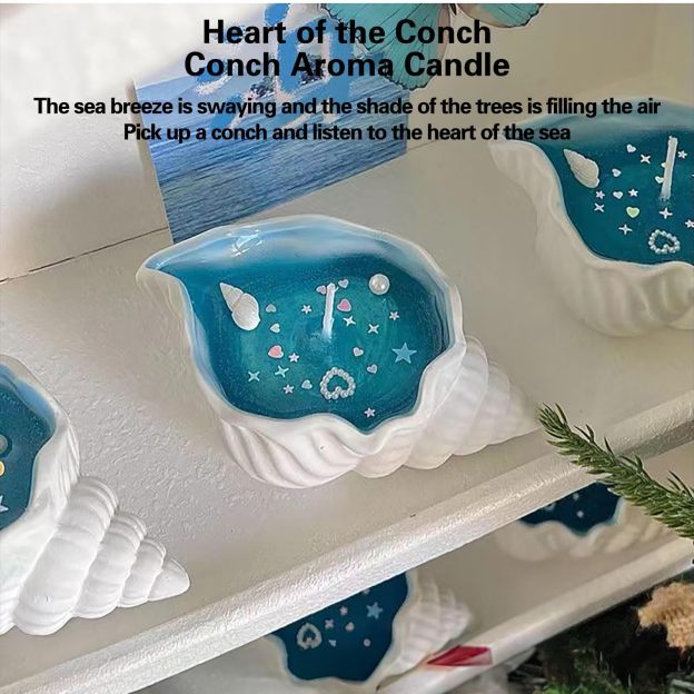 Sea Shell Aromatherapy Candle