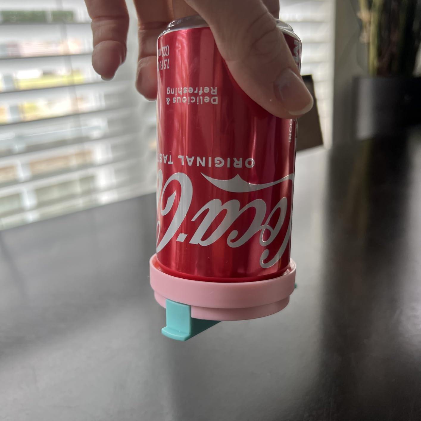 Soda Can Lids with Straw