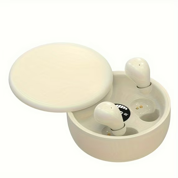 Invisible noise nancelling wireless bluetooth headphones