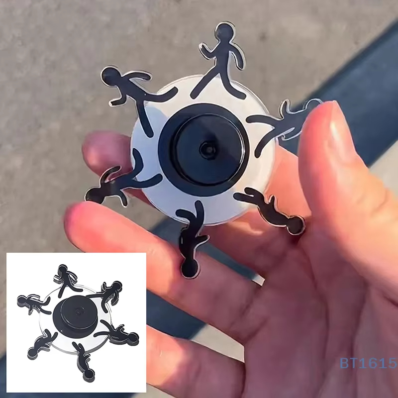 Running Stickman Fidget Spinner
