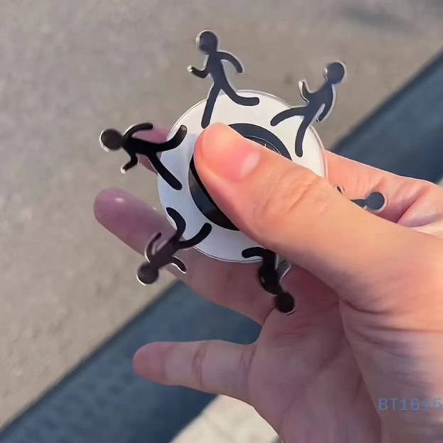 Running Stickman Fidget Spinner