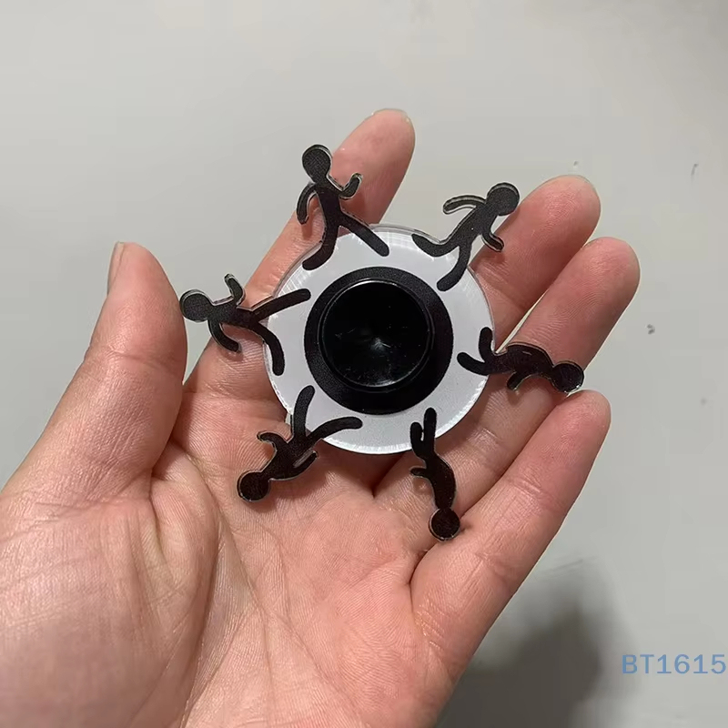 Running Stickman Fidget Spinner
