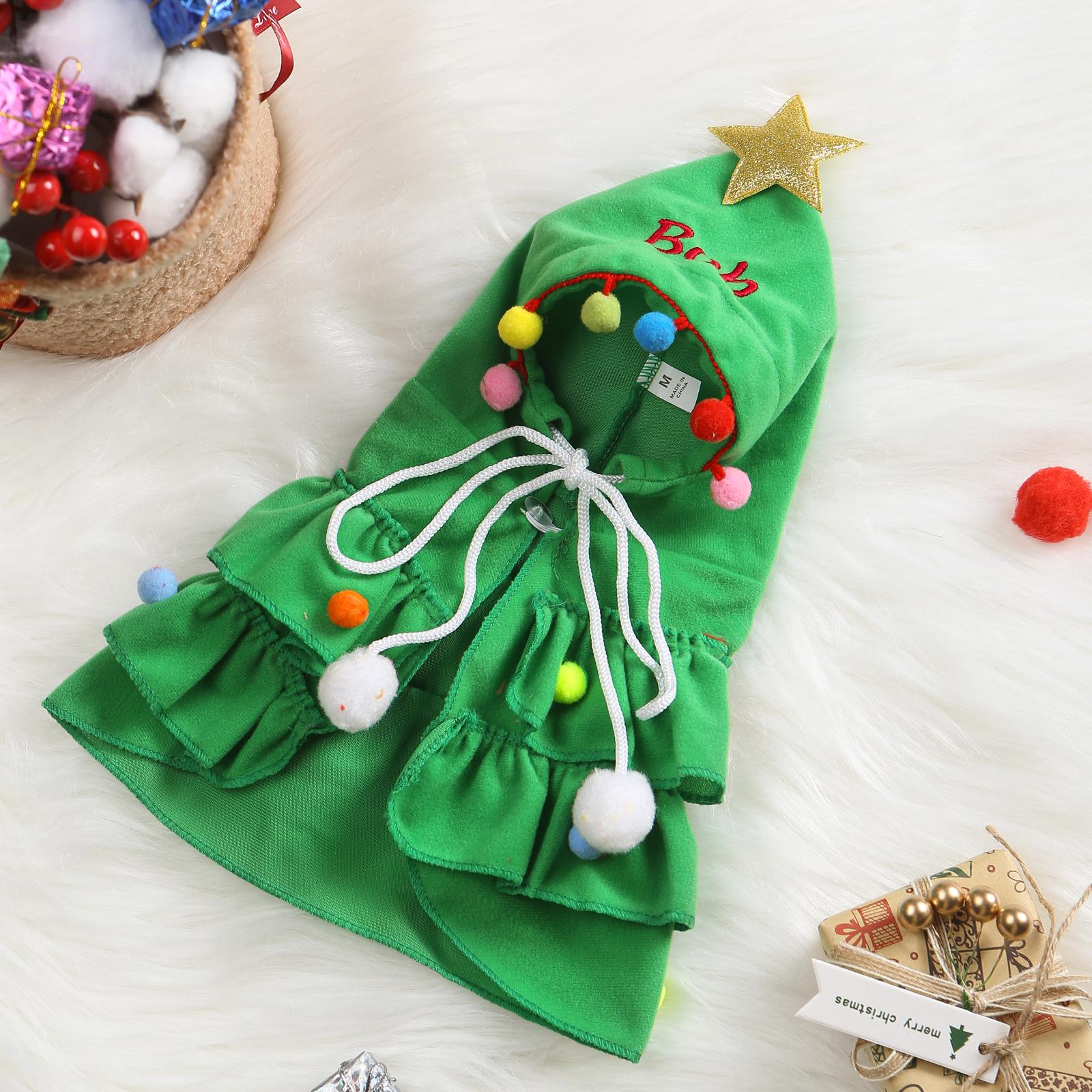 Personalized Pet Santa Hat Cape