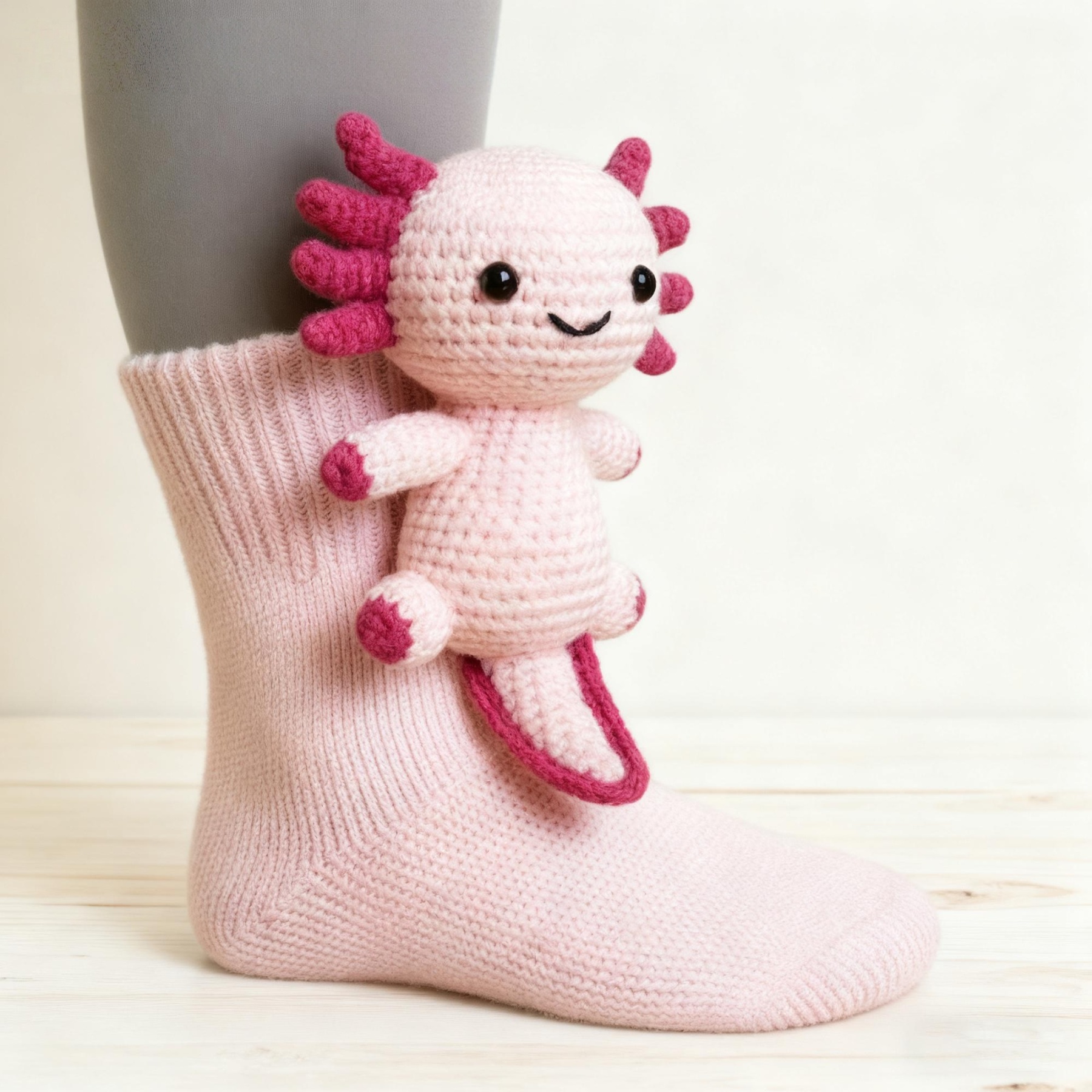 3D Knit Animal Socks