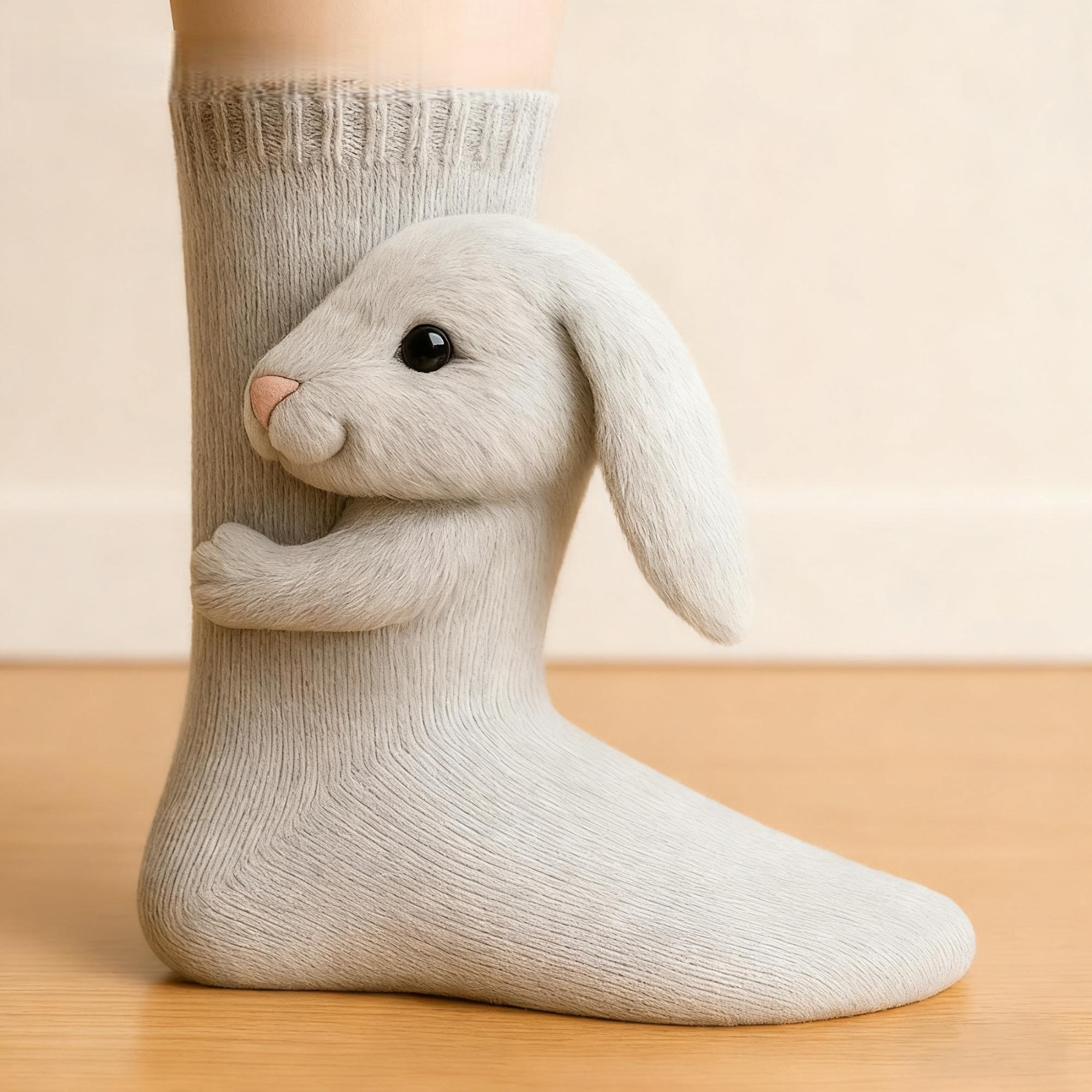 3D Knit Animal Socks