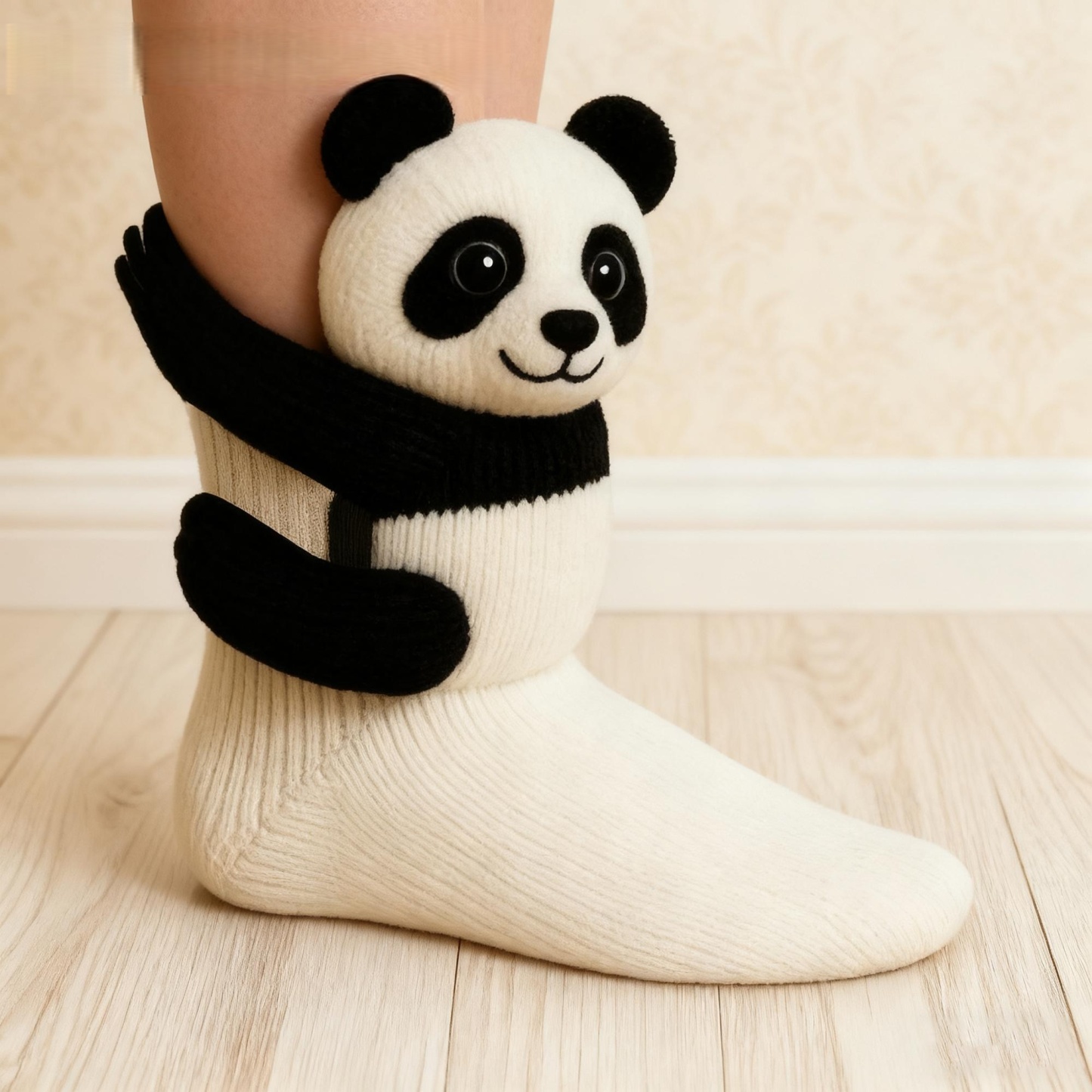 3D Knit Animal Socks