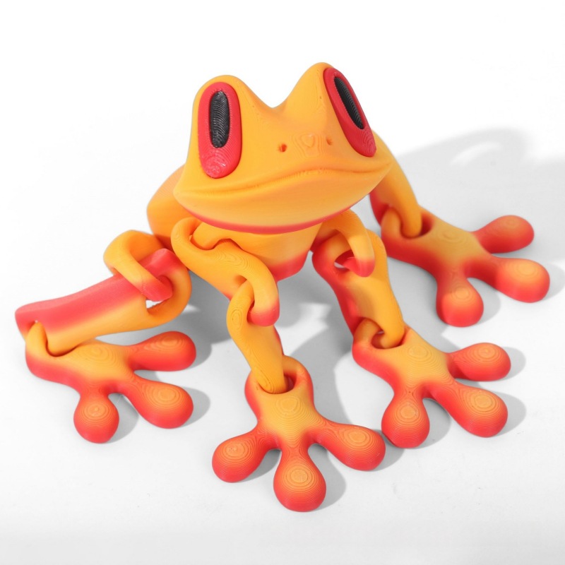 Magnetic 3D Printed Frog
