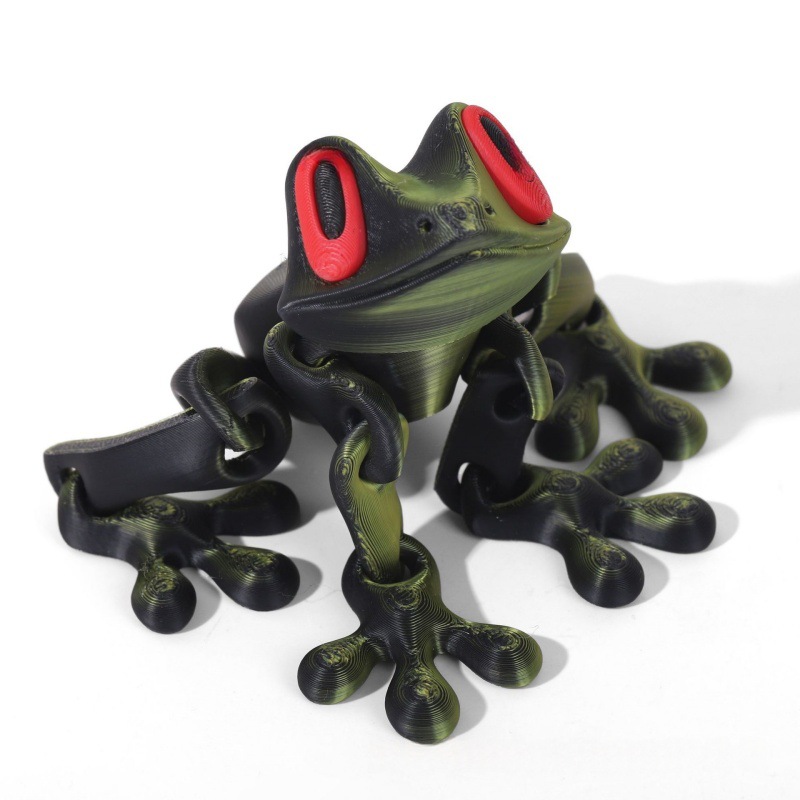 Magnetic 3D Printed Frog