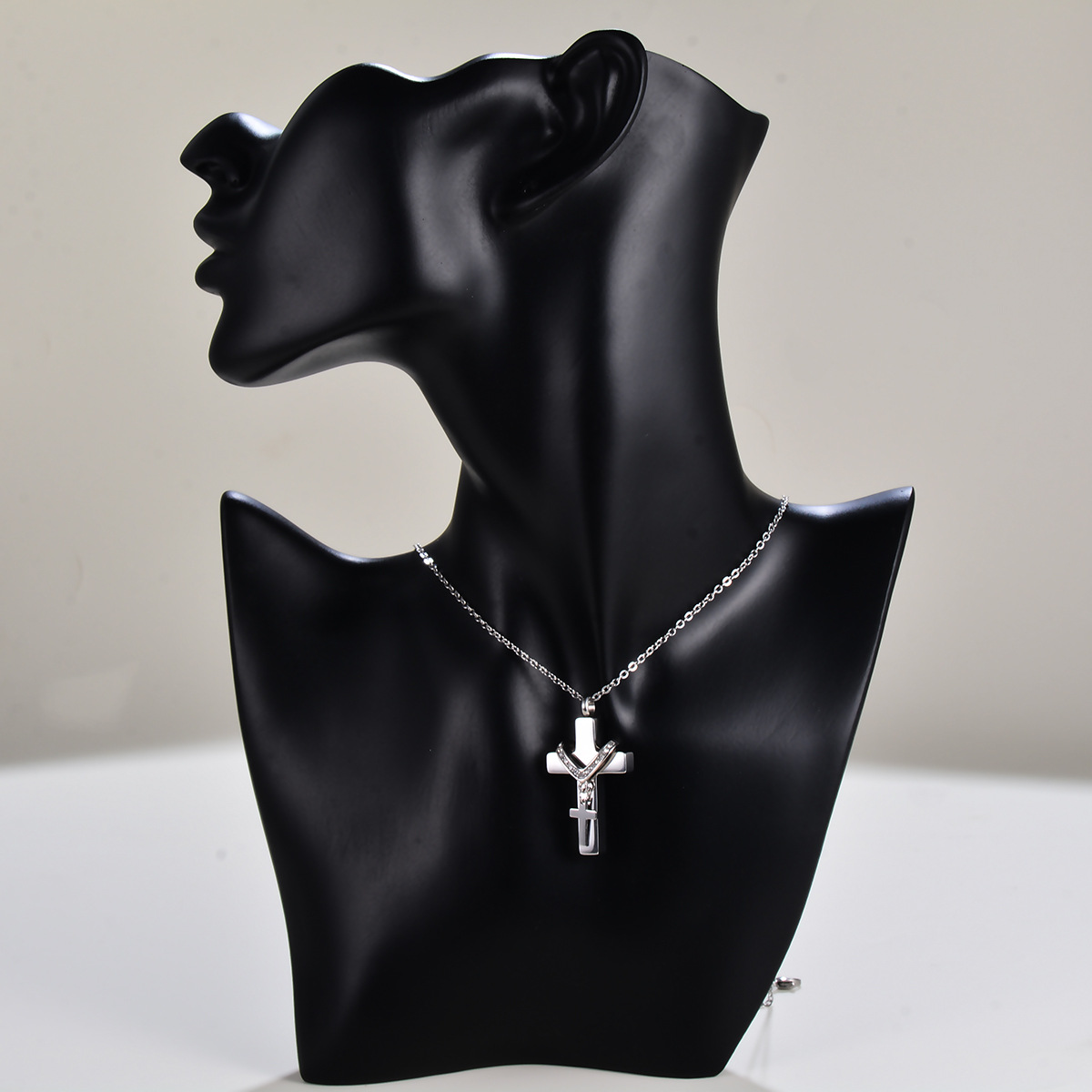 Cross Urn Necklace