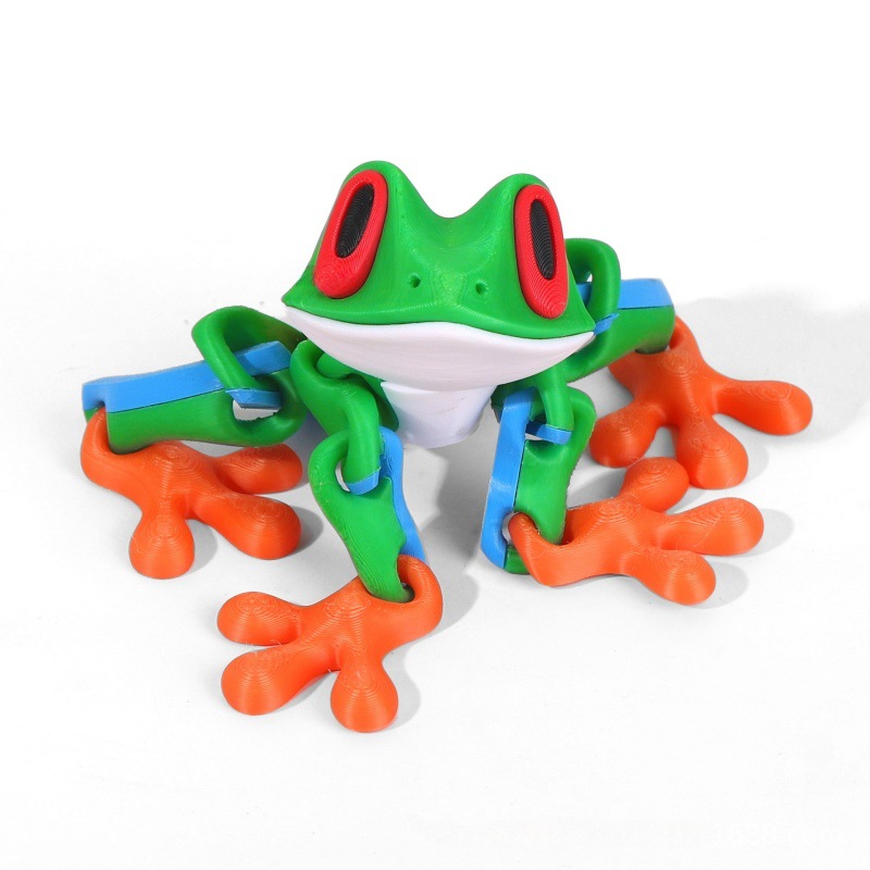 Magnetic 3D Printed Frog