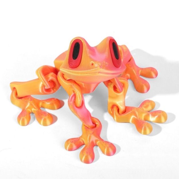 Magnetic 3D Printed Frog