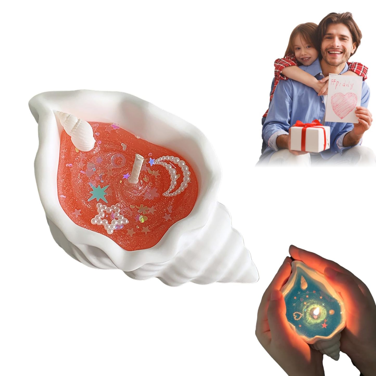 Sea Shell Aromatherapy Candle