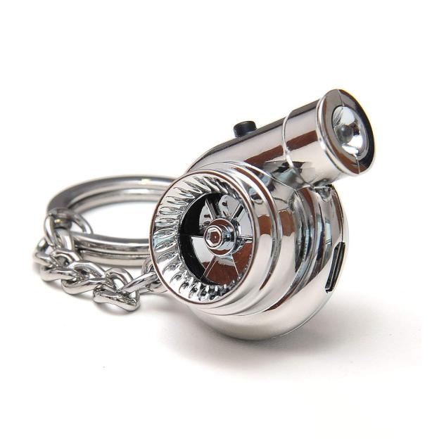 Electronic Turbo Keychain with Sounds + LED