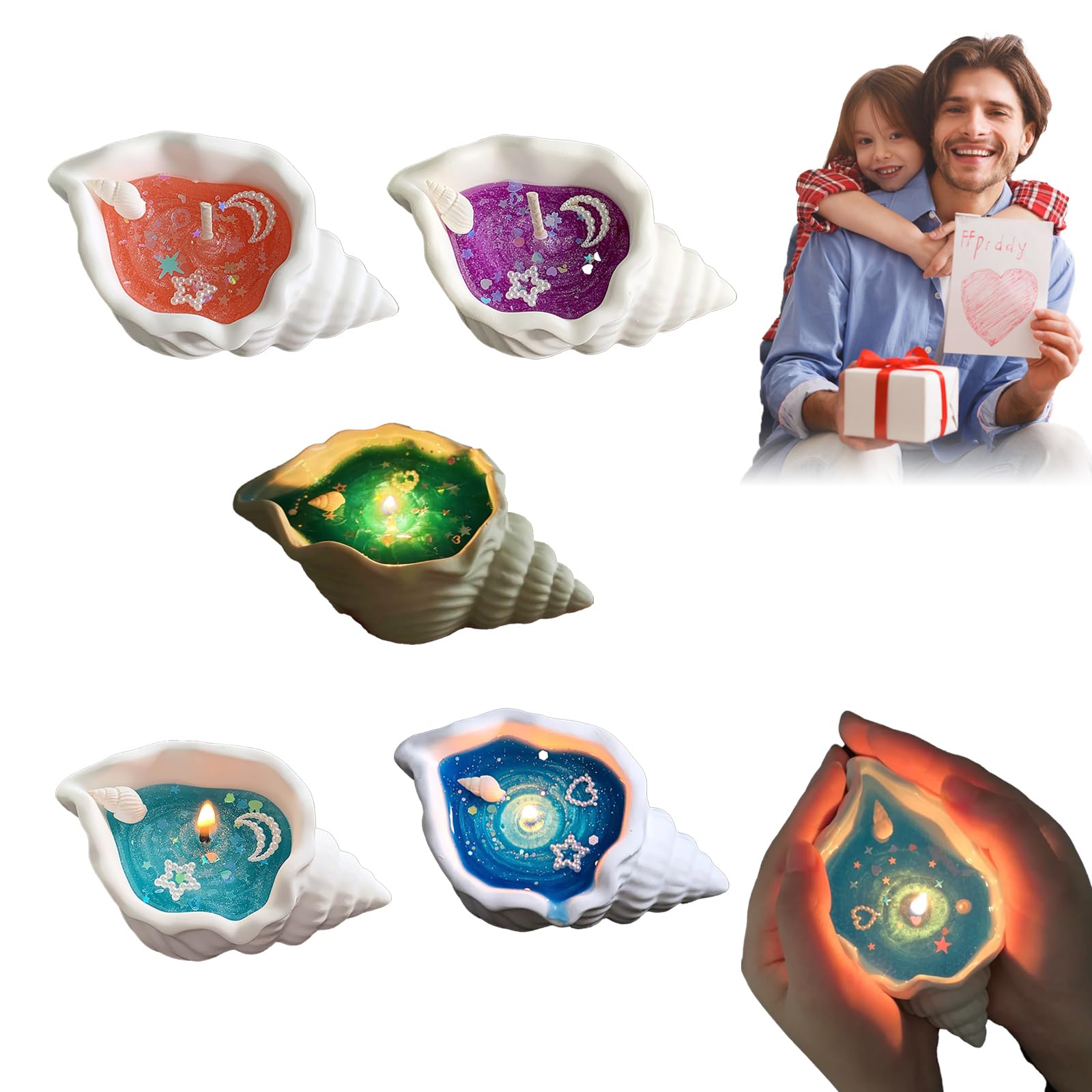 Sea Shell Aromatherapy Candle