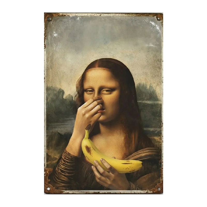 Fun, Retro Bathroom Wall Decor