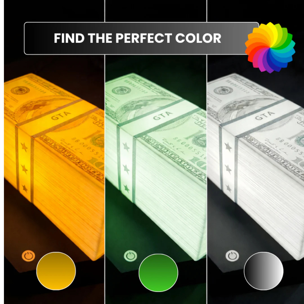 3D Printing GTA Money Stack Lamp