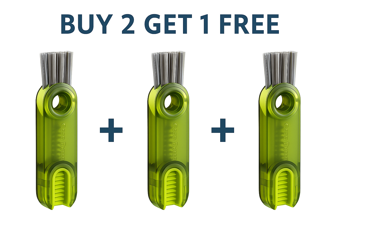 Multipurpose 3 in 1 Bottle Gap Cleaner Brush