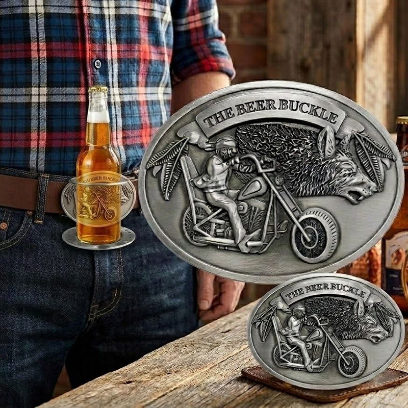 Beer Belt Buckle