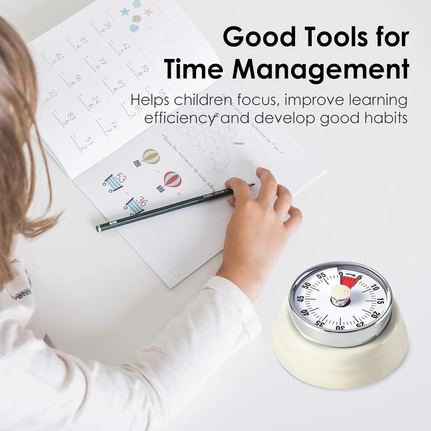 Magnetic kitchen timer