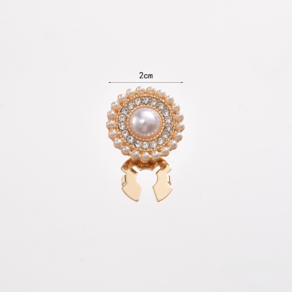 Pearl cufflinks（Three-piece pack）