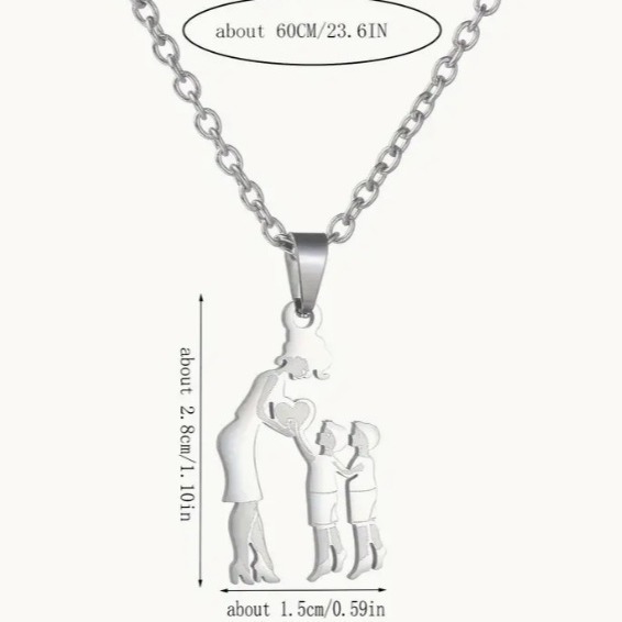 Mother and Child Necklace