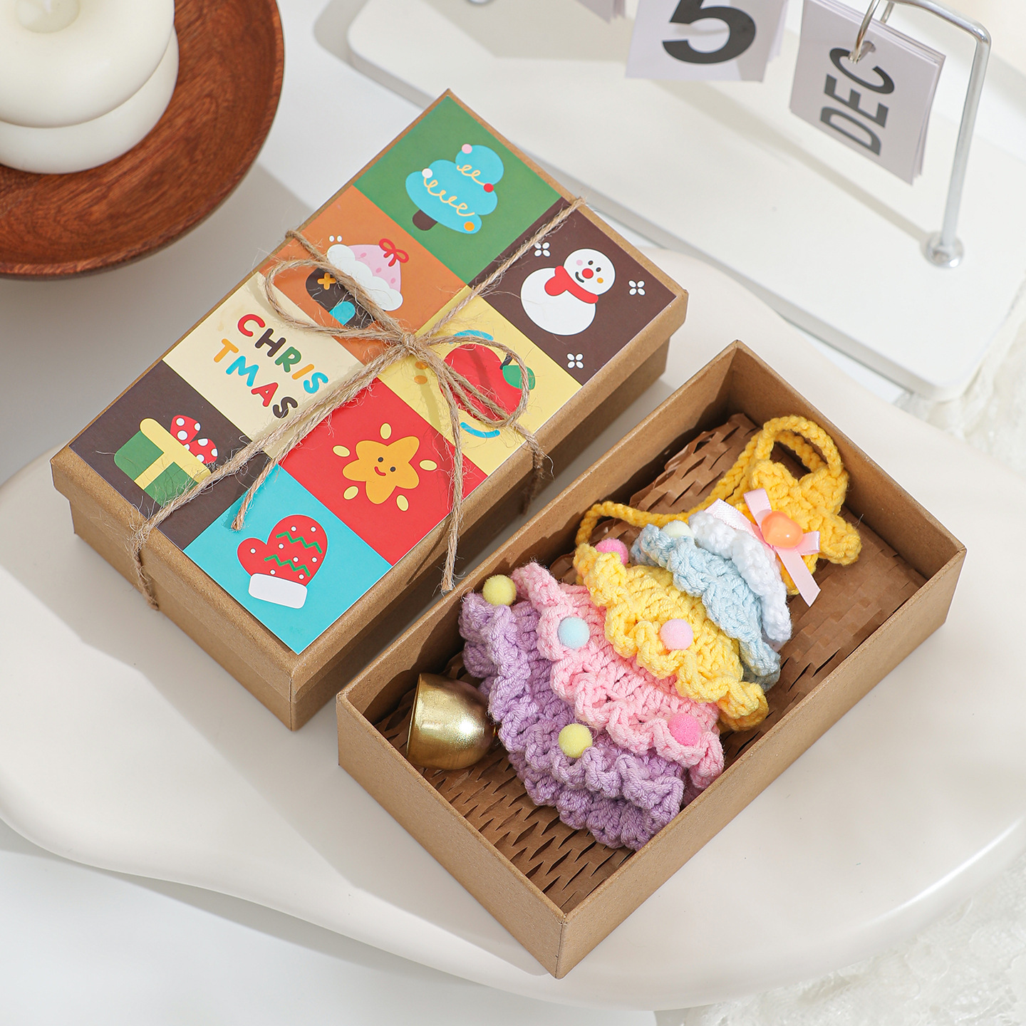 Knitted Christmas Tree Decorations