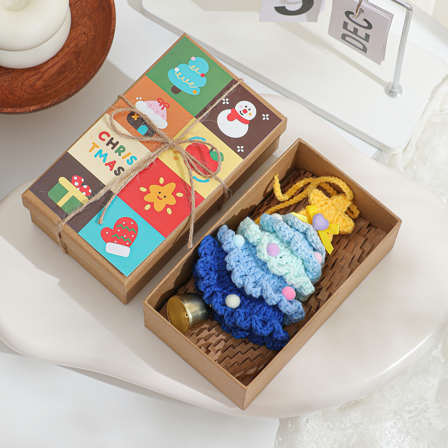 Knitted Christmas Tree Decorations