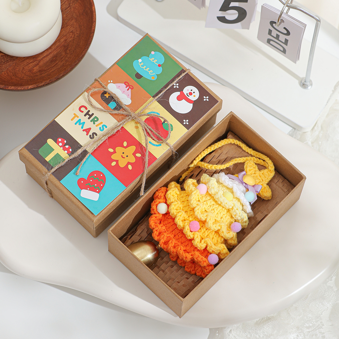 Knitted Christmas Tree Decorations