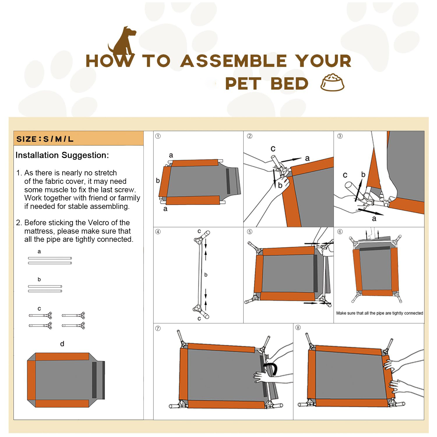 Cooling Elevated Dog Bed — Portable Pet Bed