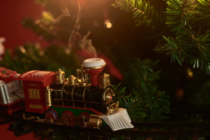 Christmas Tree Train Set