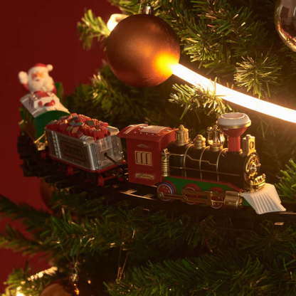 Christmas Tree Train Set