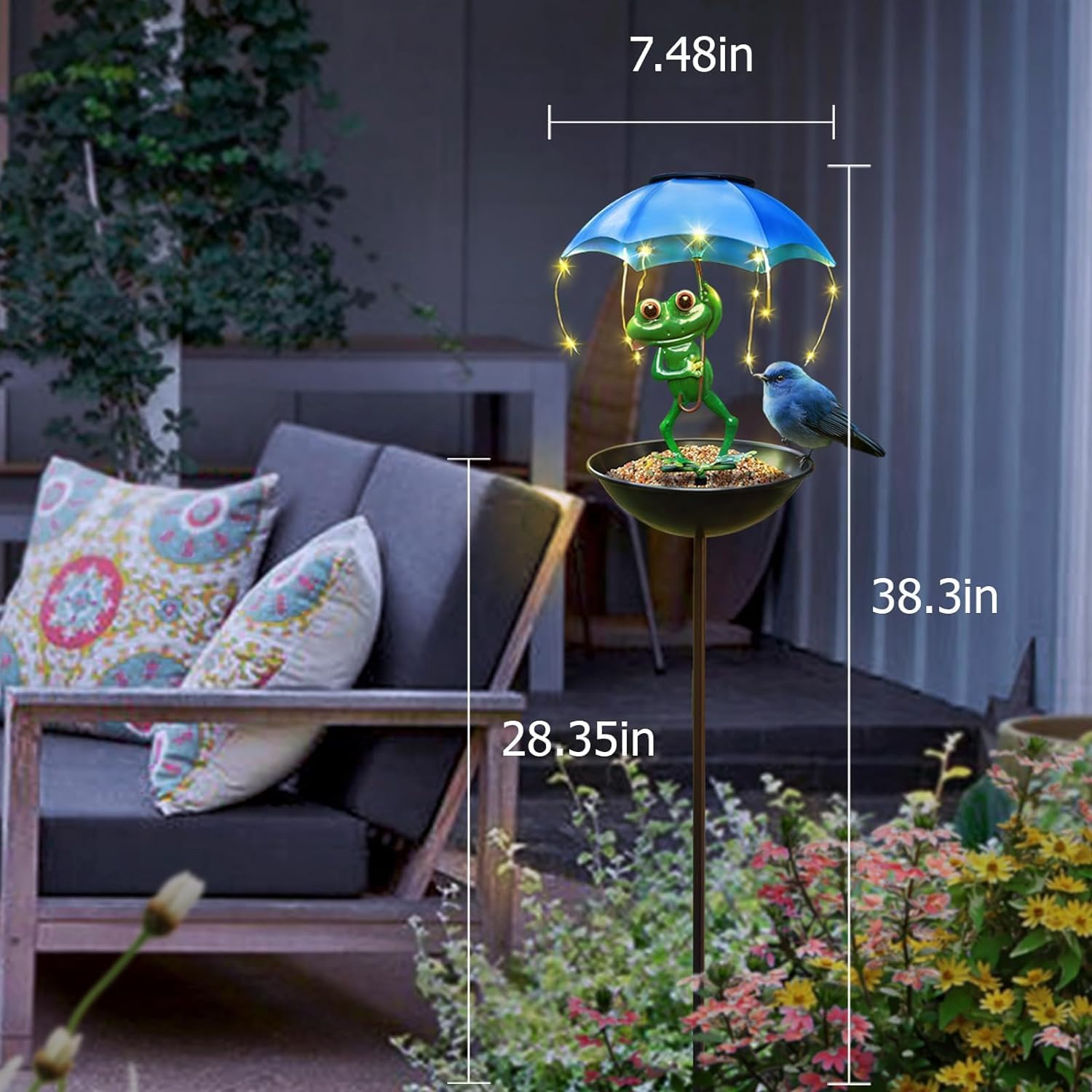 Outdoor Solar Bird Feeder