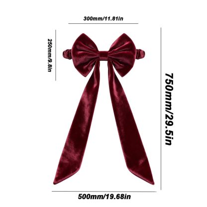 Christmas Red Chair Bows for Chairs 