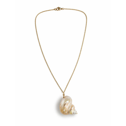Natural seashell necklace