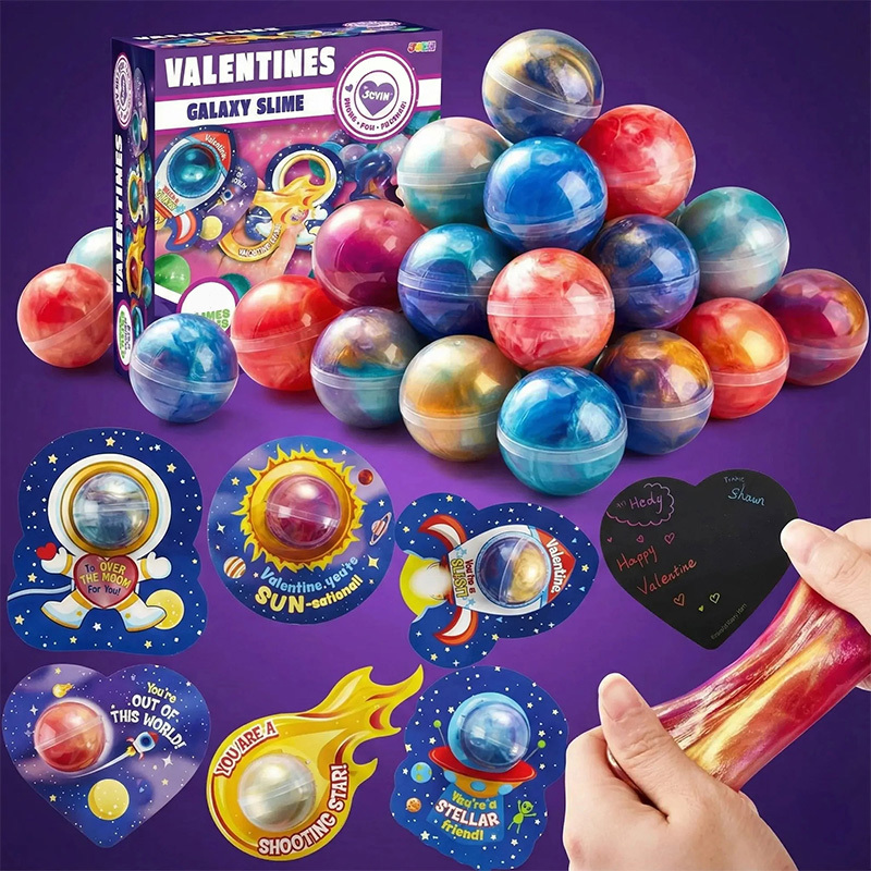 Starry Sky Slime Valentine's Day Set