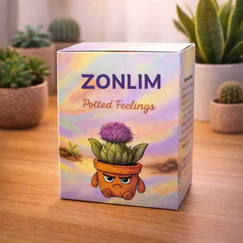 Potted plant themed dolls