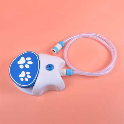 Outdoor pet pedal water dispenser