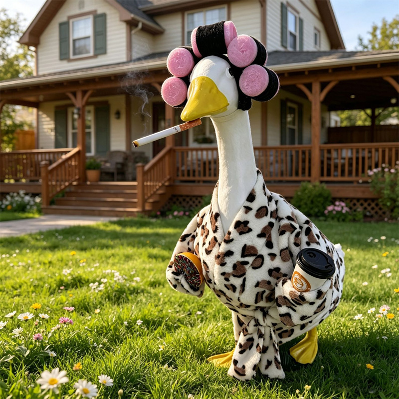 Porch Goose Ornament — Dedicated Outfit Set
