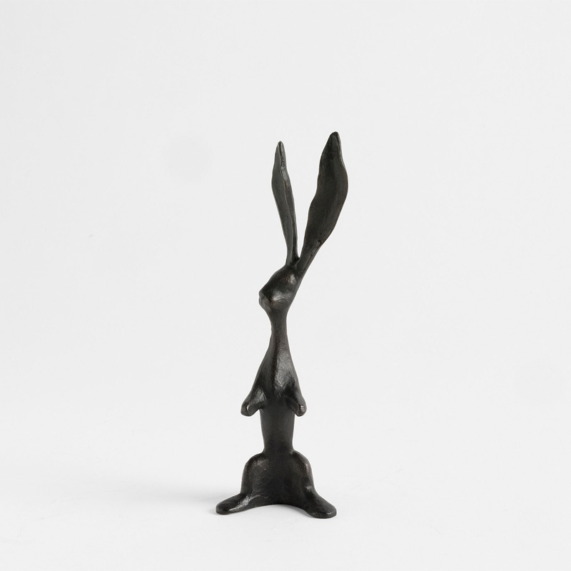 Artistic Resin Rabbit Ornament