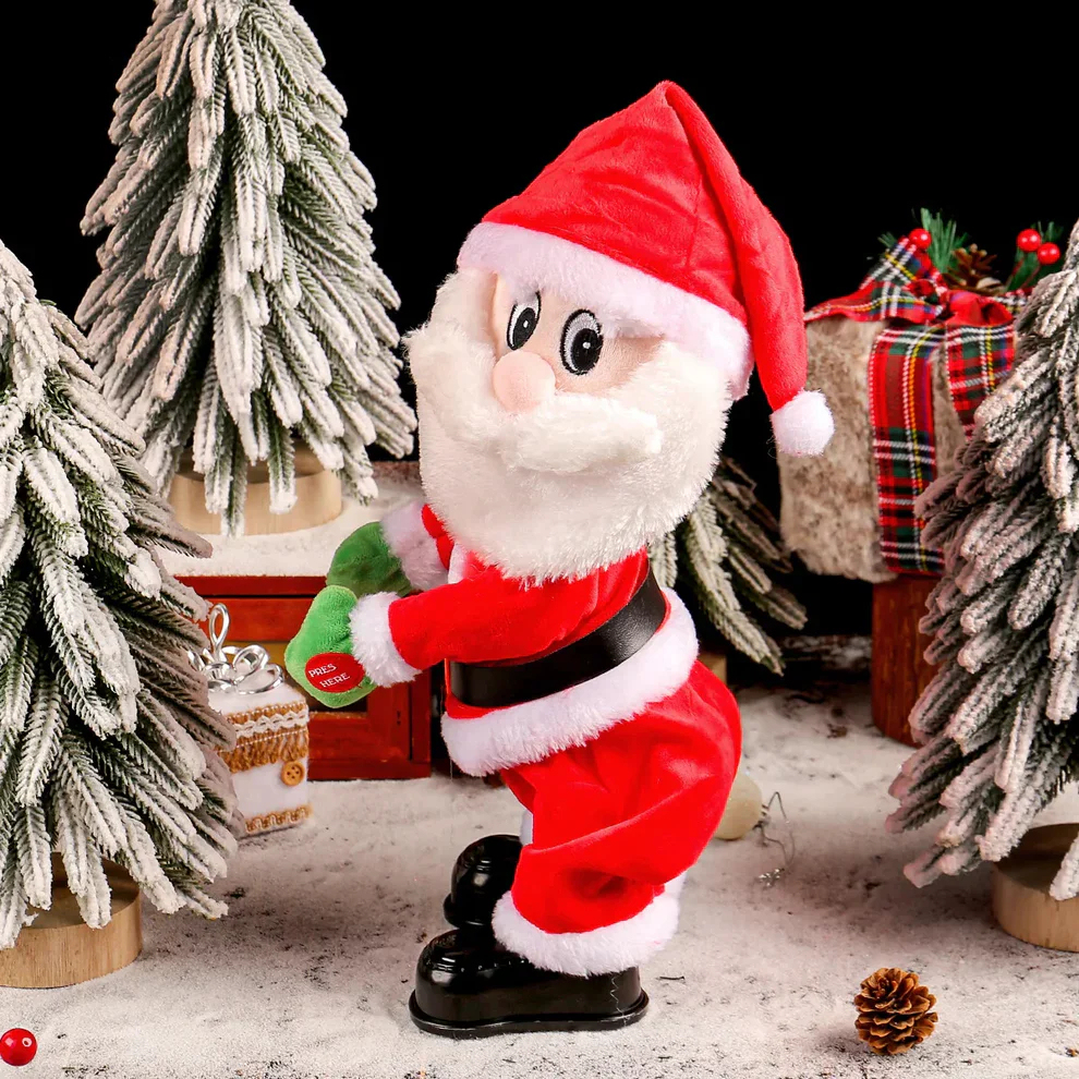 Dancing Santa Claus with Music