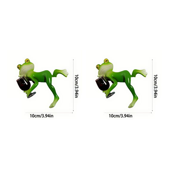 Outdoor Decorative Resin Frog Ornament