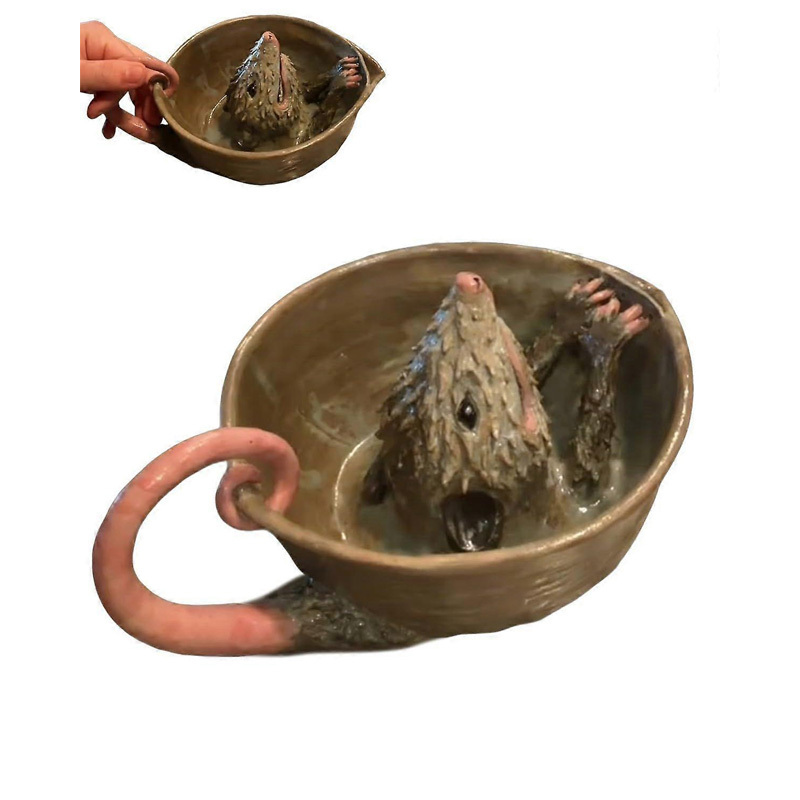 Mouse-Shaped Grinding and Juicing Bowl