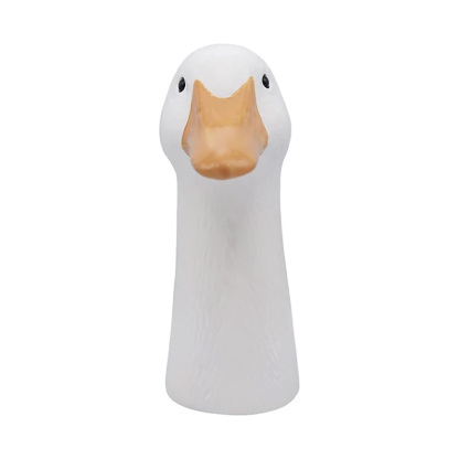Cute goose-shaped flower pot decoration